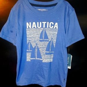 Boys Nautica shirt NWT